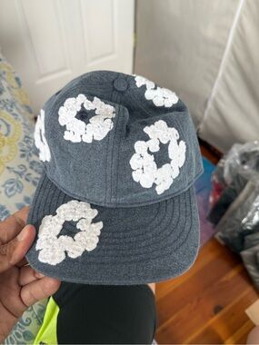 Denim Tears CW Garment Dyed Navy Cap